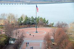 06-01 Large American Flag On Liberty Island From The Statue Of Liberty Pedestal.jpg